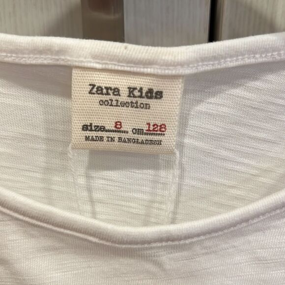 Zara white summer top - Picture 4 of 7